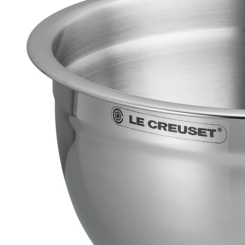 Le Creuset Mixing Bowl with Glass Lid 19cm S/S (14931700547962)