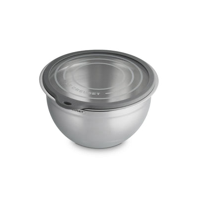 Le Creuset Mixing Bowl with Glass Lid 19cm S/S (14931700547962)