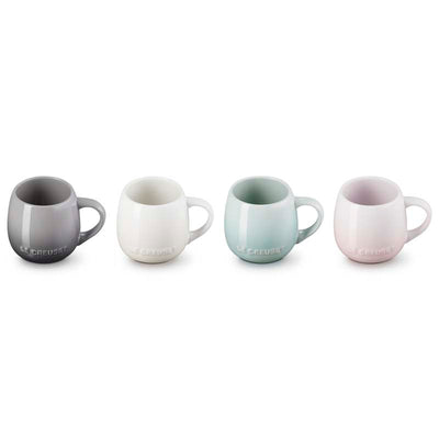 Le Creuset Stoneware Coupe Mugs (Set of 4) (7342602584122)