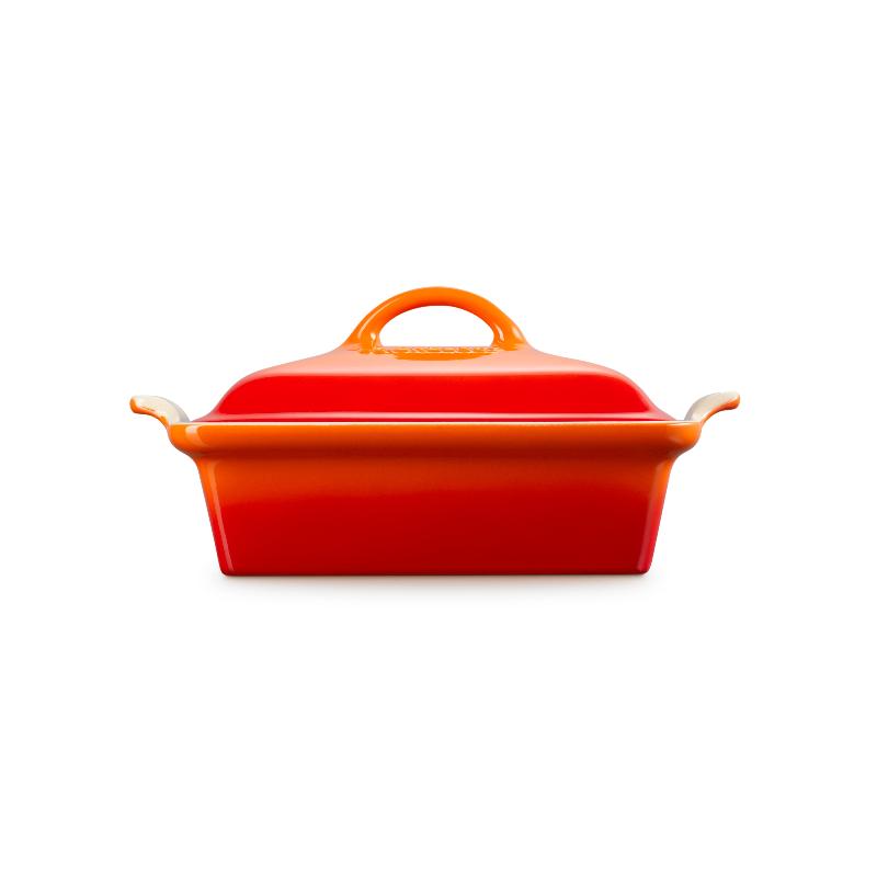 Le Creuset Stoneware Deep Square Dish with Lid 23cm (7327375556666)