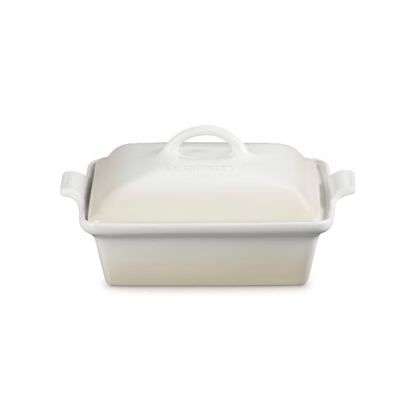 Le Creuset Stoneware Deep Square Dish with Lid 23cm (7327375556666)