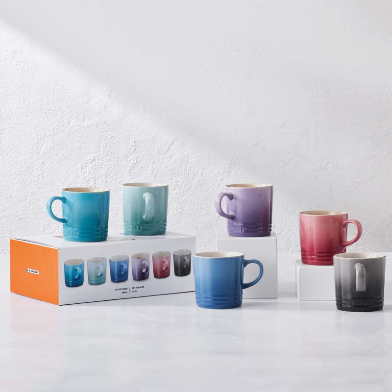 Le Creuset Riviera Mugs 0.35L (Set of 4) (Copy) (7327914426426)