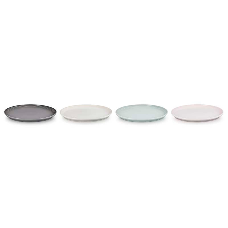 Le Creuset Calm Stoneware Appetiser Plates 17cm (Set of 4) (Copy) (7342598979642)