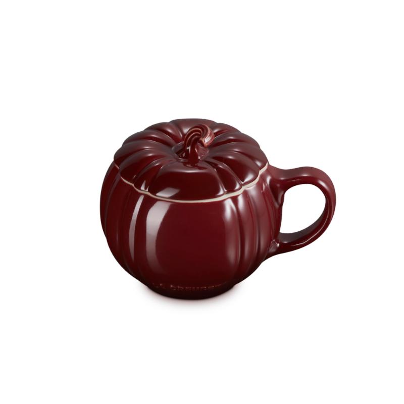 Le Creuset Stoneware Pumpkin Mug with Lid 400ml