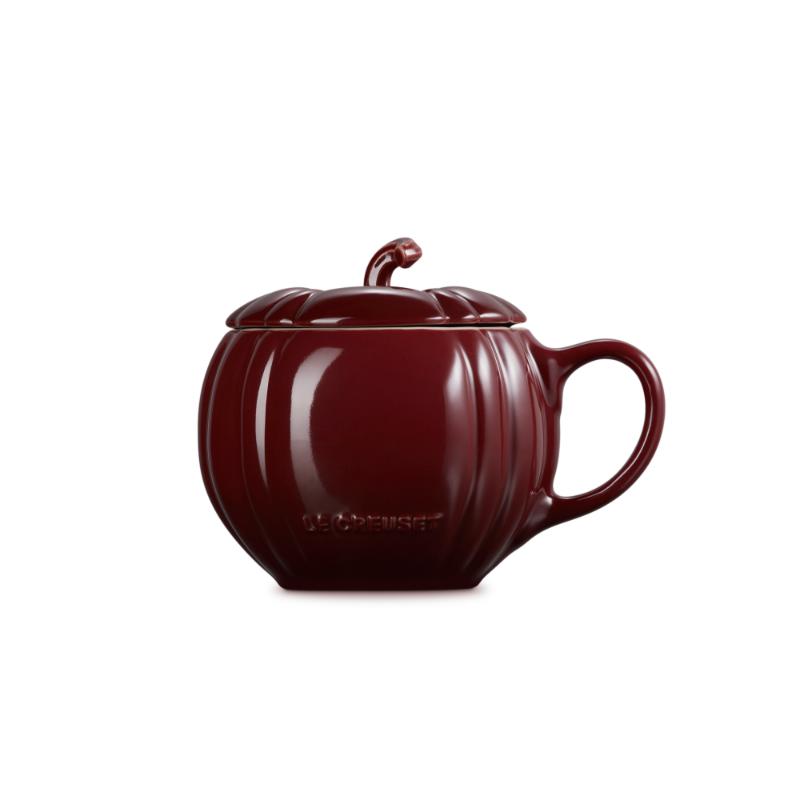 Le Creuset Stoneware Pumpkin Mug with Lid 400ml