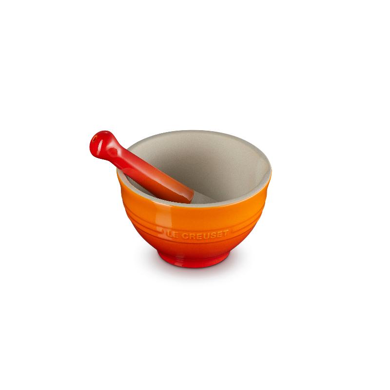 Le Creuset Stoneware Pestle and Mortar Volcanic (7319381737530)