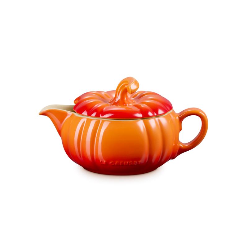 Le Creuset Stoneware Pumpkin Gravy Boat 400ml Volcanic