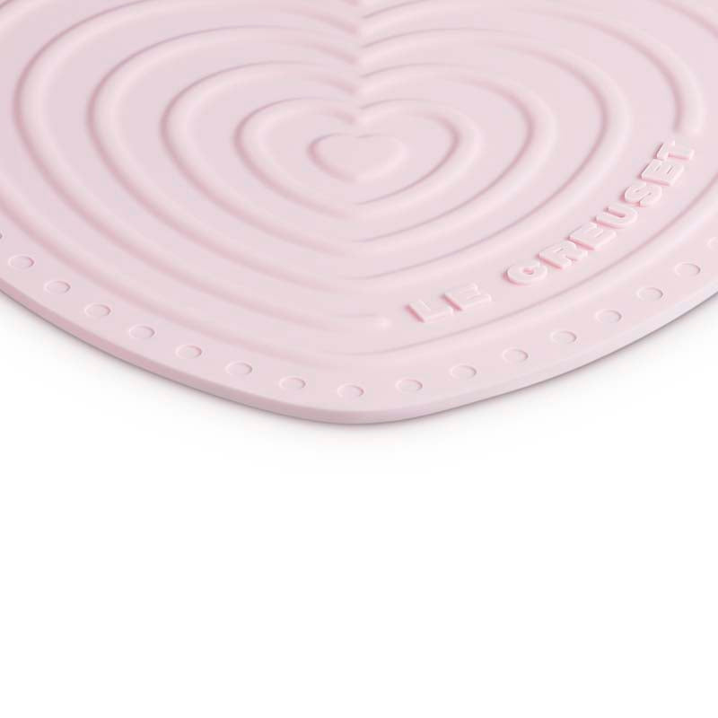 Le Creuset Heart Shaped Trivet Cerise (14931703464314)