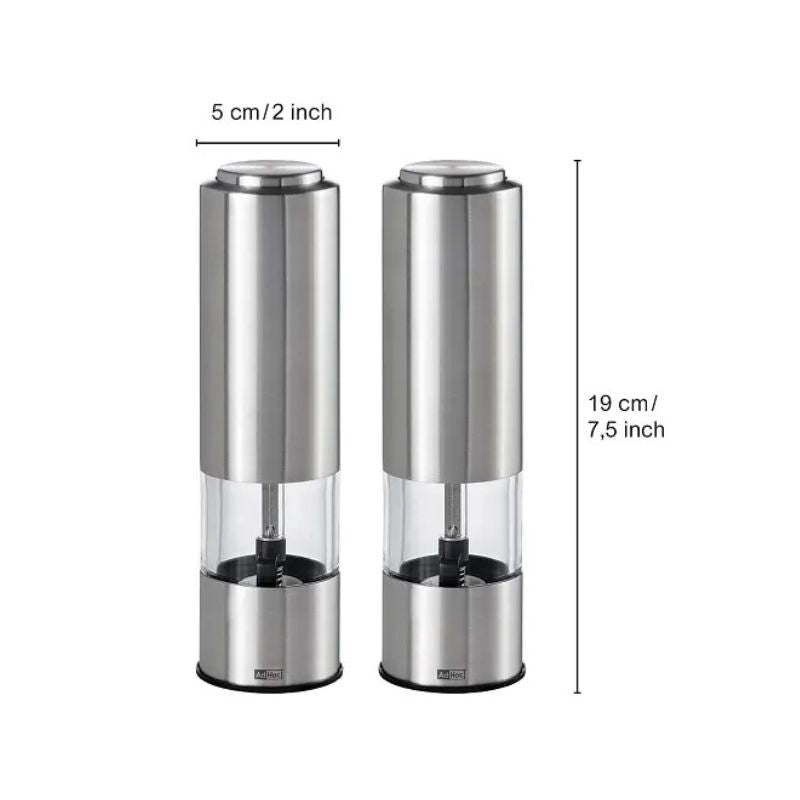 AdHoc PepMatik Electic Salt & Pepper Mill Set (14810187268474)