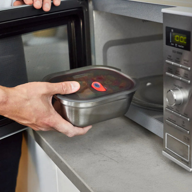 Black & Blum Stainless Steel Meal Prep Food Box - Set of 3 (15175094665594)