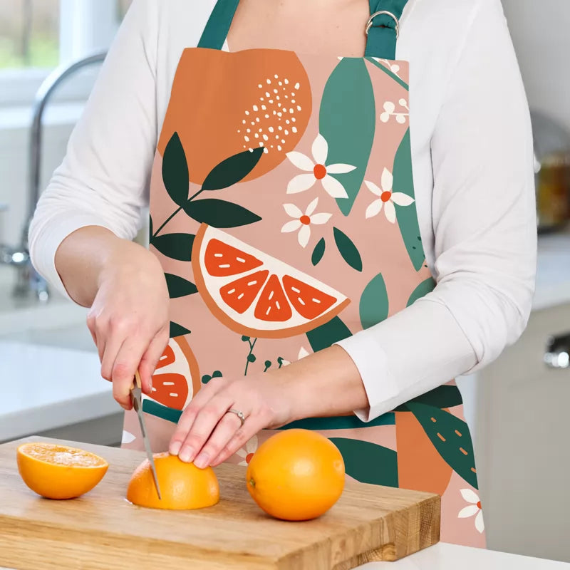 Dexam Exotic Fruit Recycled Cotton Adult Apron - Blush (7244783484986)