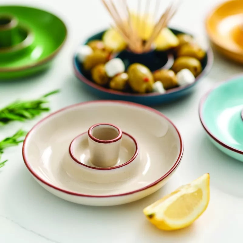 Dexam Sintra Glazed Terracotta Olive Dish (7244783943738)