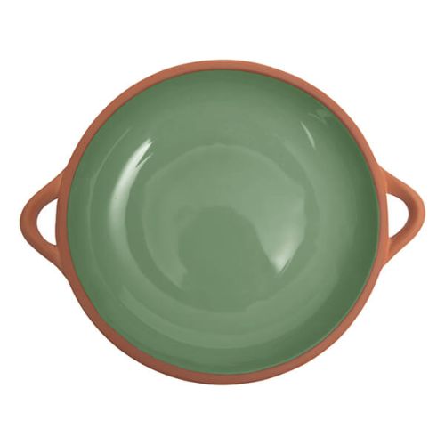 Dexam Sintra Large Glazed Terracotta Tapas Dish Green (7058655903802)