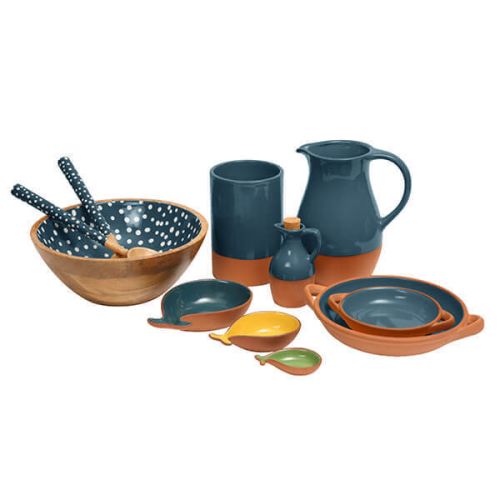 Vaso in terracotta smaltata di colore crema 40 | Il Giaggiolo Vaso in terracotta smaltata di colore crema 40 | Il Giaggiolo