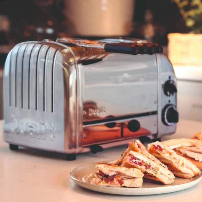 Dualit Classic Vario AWS Slice Toaster Stainless Steel