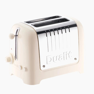 Dualit Lite 2 Slice Toaster Canvas White (6892234833978)