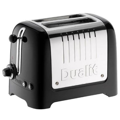 Dualit Lite 2 Slice Toaster Gloss Black (6892234801210)