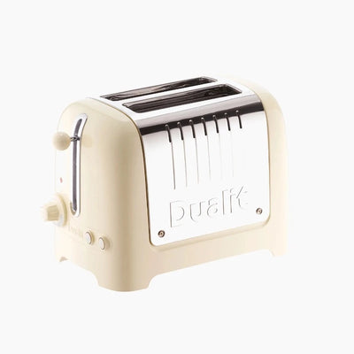 Dualit Lite 2 Slice Toaster Cream Gloss (091087) (6892234866746)