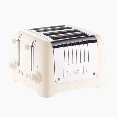 Dualit Lite 4 Slice Toaster Gloss Cream (6892234965050)