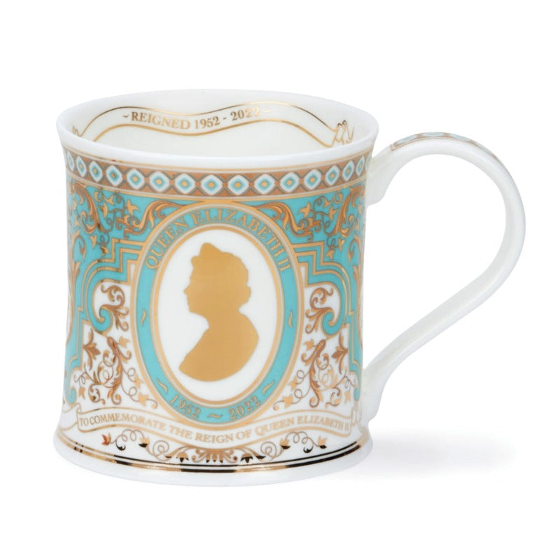 Dunoon Wessex Mug The Life and Reign of Queen Elizabeth II (7067465908282)