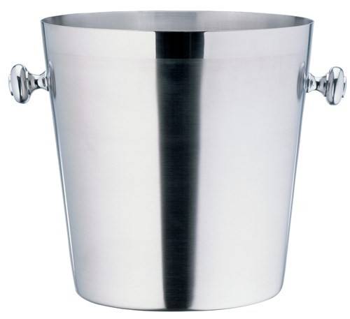 Elia Double Wall Wine Cooler Satin & Steel (15314624905594)