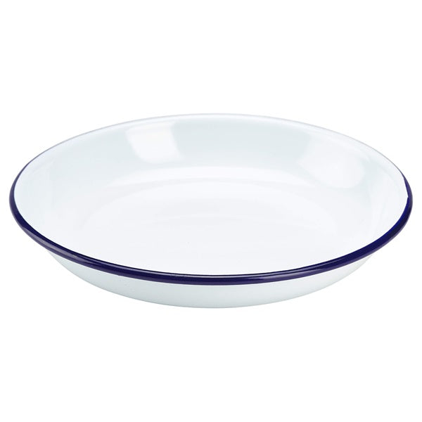 Blu Rice Plate Falcon Enamel Pasta / Rice Plate 20cm Blue / White – Art of Living Cookshop