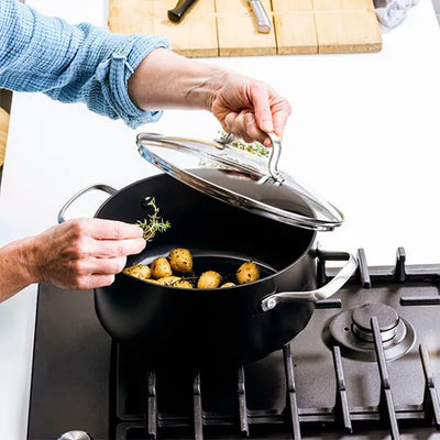 Greenpan Copenhagen 3 piece Saucepan Set