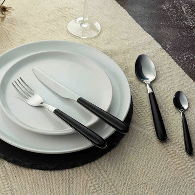 Grunwerg Greenwork Cutlery Set Furnace Black (24 Piece) (7183403089978)