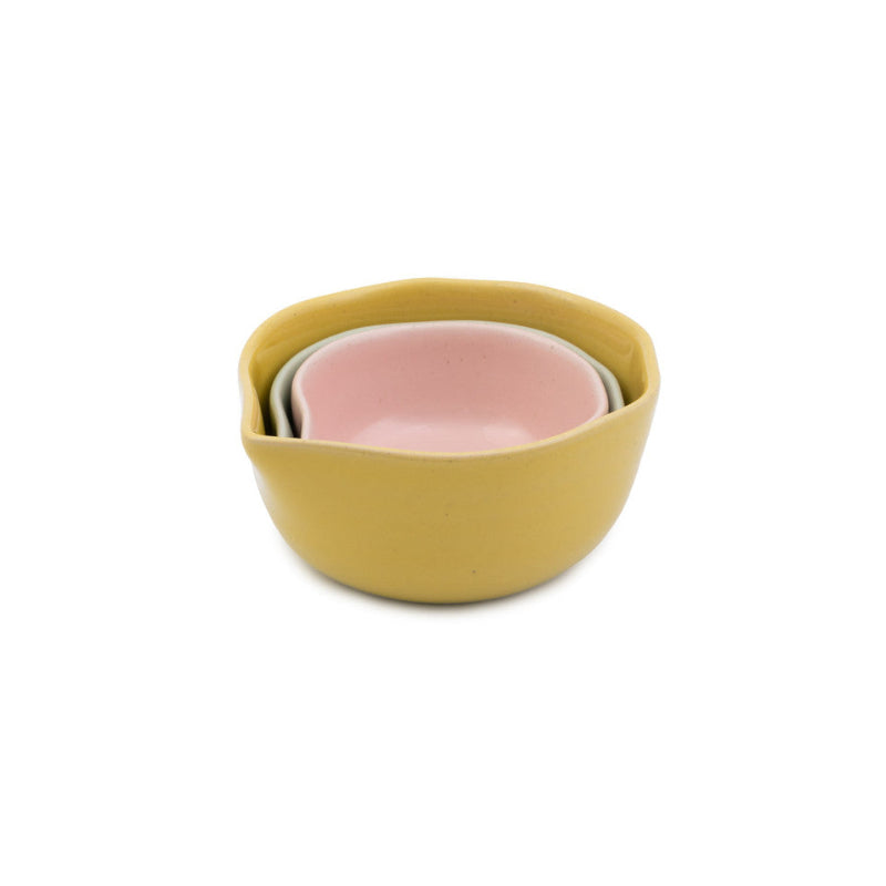 Jamie Oliver Big Love Pinch Me Pots, Set Of 3 (15109190910330)