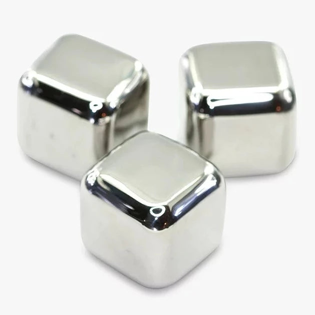 jeray large stainless steel ice cubes (7135070879802)