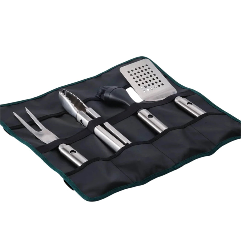 Joseph Joseph GrillOut 4-Piece Stainless-Steel BBQ Utensil Set with Storage Case (15153133388154) (15153277501818)