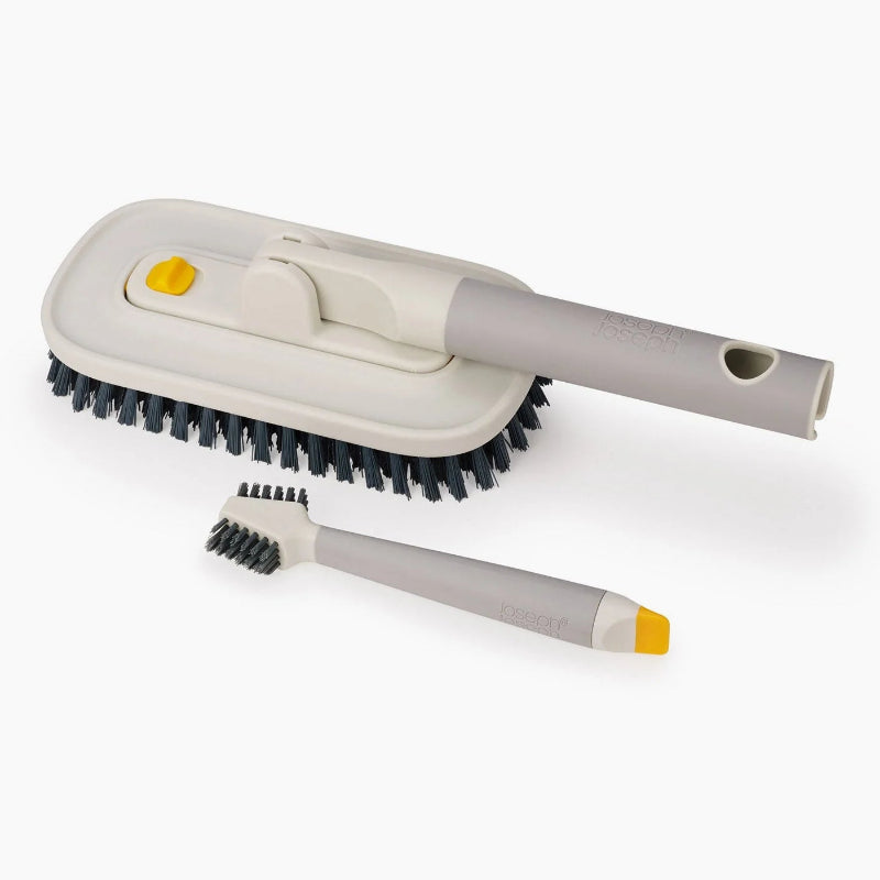 Joseph Joseph CleanTech 2-Piece Tile Scrubber & Spot Cleaning Tool Set