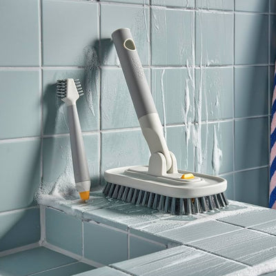 Joseph Joseph CleanTech 2-Piece Tile Scrubber & Spot Cleaning Tool Set