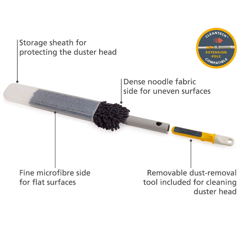 Joseph Joseph CleanTech 3-in-1 Duster with Storage Sheath