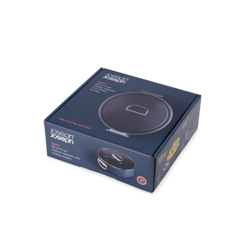 Joseph Joseph Space Non Stick Shallow Casserole & Lid 28 cm (7311396077626) (7311584297018)