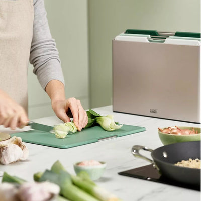 Joseph Joseph Folio Large Chopping Board Set Editions Green