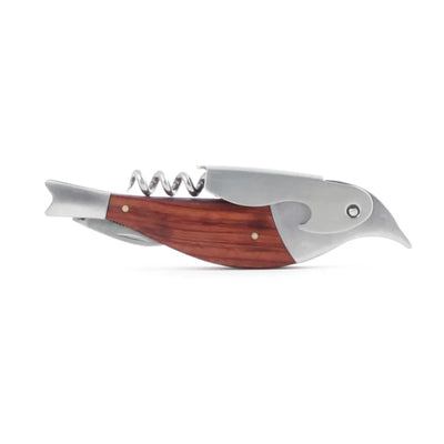 Kikkerland Sparrow Wood Corkscrew (031005) (6892250923066)