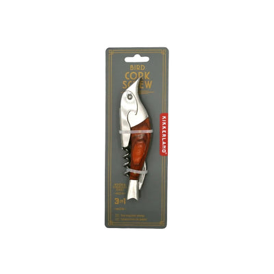 Kikkerland Sparrow Wood Corkscrew (031005) (6892250923066)