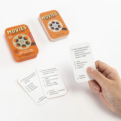 Kikkerland Movies Trivia Game