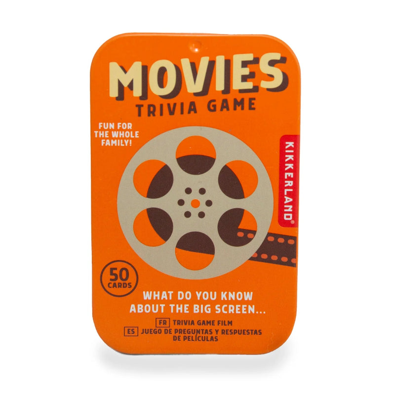 Kikkerland Movies Trivia Game