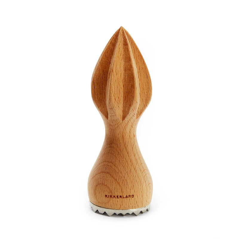 Wooden citrus press with &
