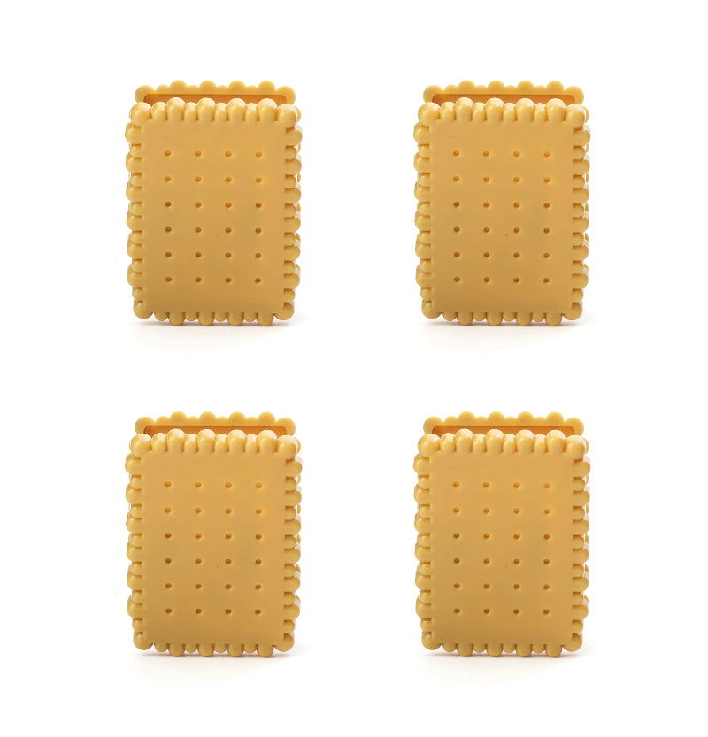 Kikkerland Waffle Bag Clip Set Of 4