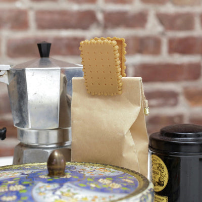 Kikkerland Waffle Bag Clip Set Of 4