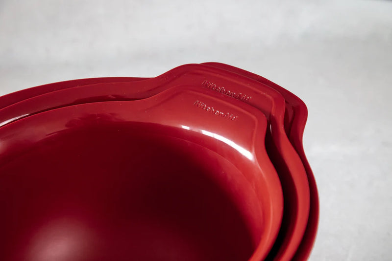 KitchenAid Mixing Bowls (Set of 3) Empire Red (201118) (7311021408314)