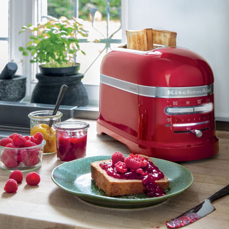 Apple Itoaster KitchenAid Artisan 2 Slot Toaster Candy Apple Red – Art of Living Cookshop
