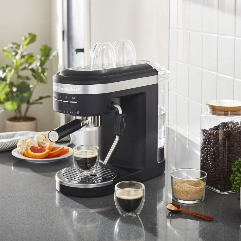 KitchenAid Espresso Machine Cast Iron Black (141167) (6892252332090)
