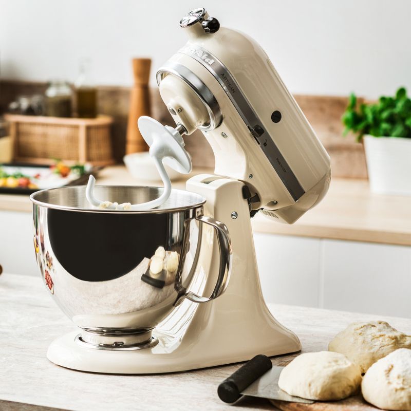 KitchenAid スタンドミキサー クリーム色 KitchenAid Artisan Stand Mixer 175 Almond Cream – Art of Living