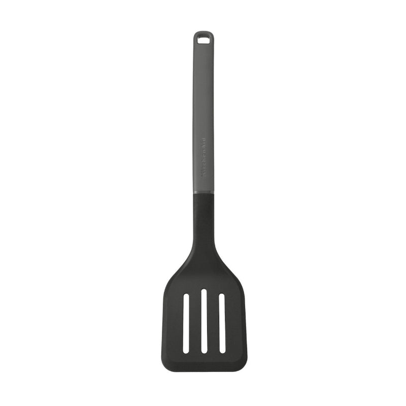 KitchenAid: Slotted Turner Charcoal Grey