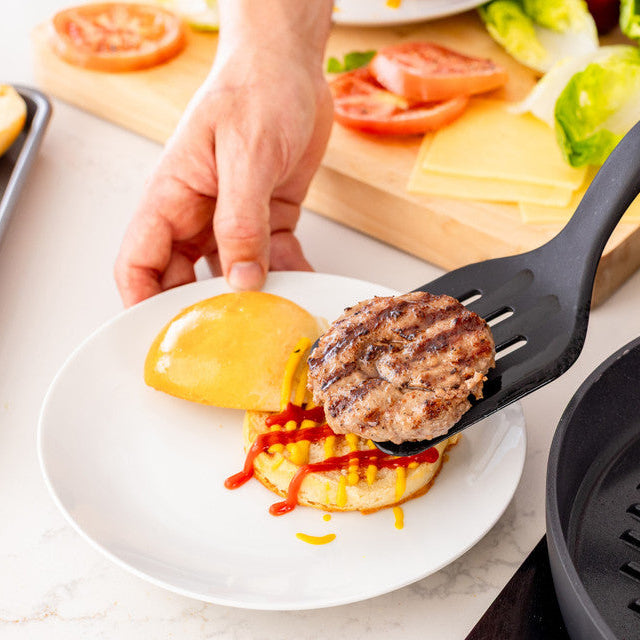 KitchenAid: Slotted Turner Charcoal Grey