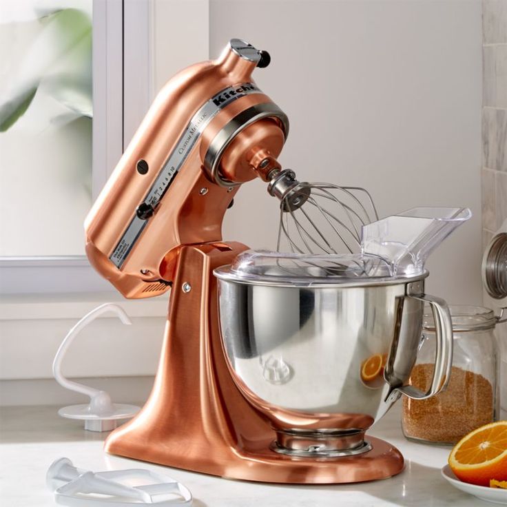Copper KitchenAid stand mixer